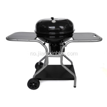 22,5 tommers vannkoker Deluxe Charcoal Grill med tralle